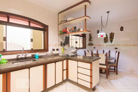 Cozinha de casa à venda com 5 quartos, 500m² em City América, São Paulo