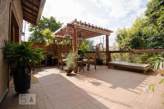 Varanda de casa à venda com 1 quarto, 220m² em Jardim Itamarati, Campinas