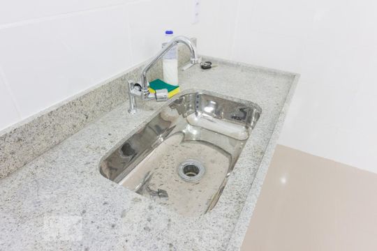 Cozinha de apartamento à venda com 2 quartos, 43m² em Jardim Peri, São Paulo