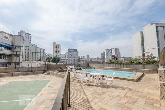 Área comum - Piscina de apartamento para alugar com 3 quartos, 90m² em Cidade Jardim, Belo Horizonte