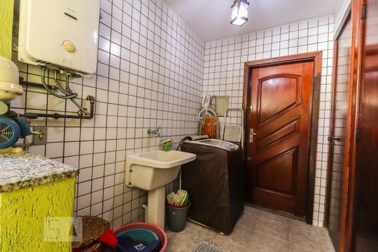 Área de Serviço de casa de condomínio à venda com 5 quartos, 360m² em Taquara, Rio de Janeiro