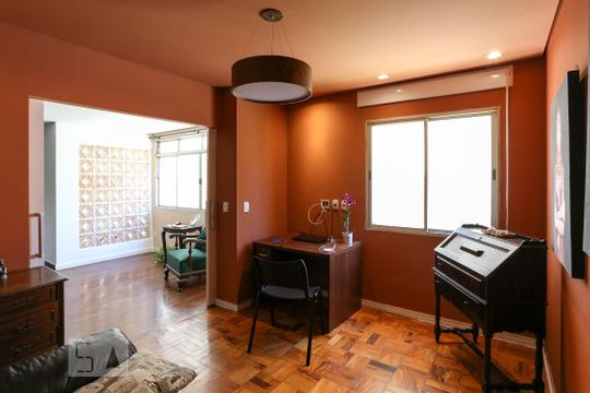 Escritório de apartamento para alugar com 3 quartos, 115m² em Bela Vista, São Paulo