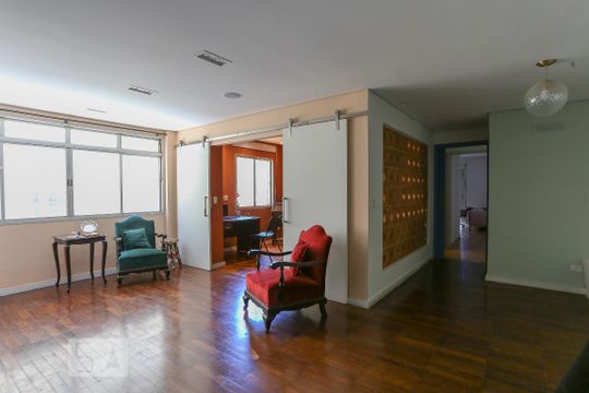 Sala de apartamento à venda com 3 quartos, 115m² em Bela Vista, São Paulo