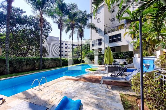 Área comum - Piscina de apartamento à venda com 3 quartos, 62m² em Vila Andrade, São Paulo
