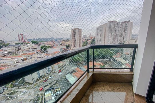Varanda da Sala de apartamento para alugar com 3 quartos, 130m² em Vila Formosa, São Paulo