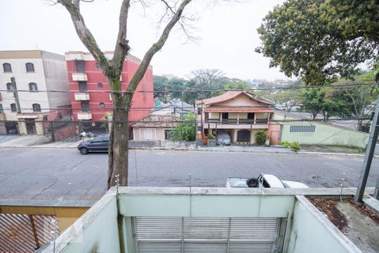 Vista da Suite  de apartamento à venda com 2 quartos, 63m² em Vila Pires, Santo André