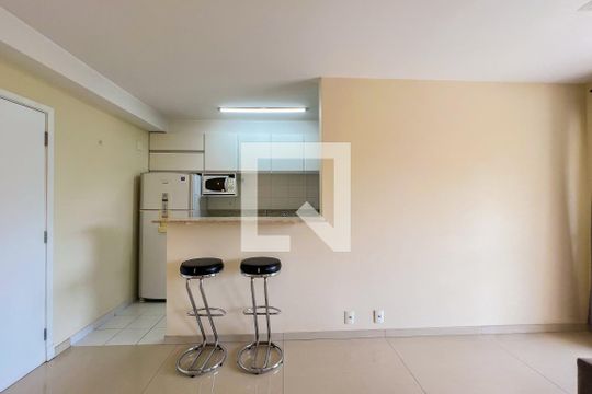 Sala de apartamento para alugar com 2 quartos, 58m² em Vila Clementino, São Paulo