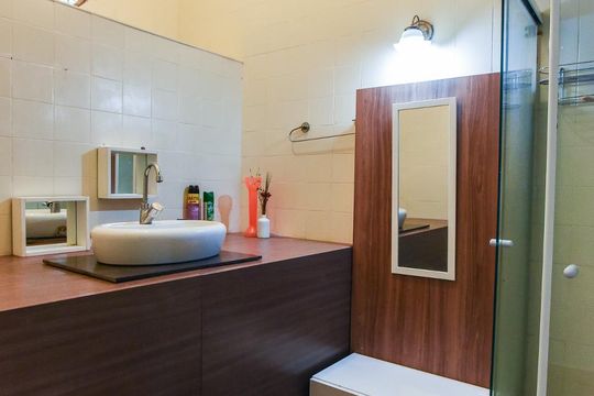 Banheiro de casa de condomínio à venda com 3 quartos, 144m² em Planalto, São Bernardo do Campo