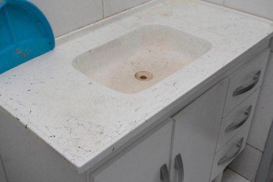 Cozinha de apartamento à venda com 1 quarto, 40m² em Campos Elíseos, São Paulo