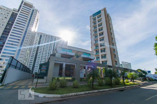 Fachada de apartamento para alugar com 1 quarto, 40m² em Sul (águas Claras), Brasília