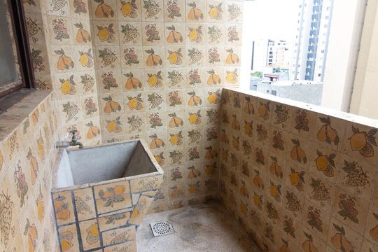 Área de Serviço de apartamento para alugar com 2 quartos, 57m² em Rebouças, Curitiba