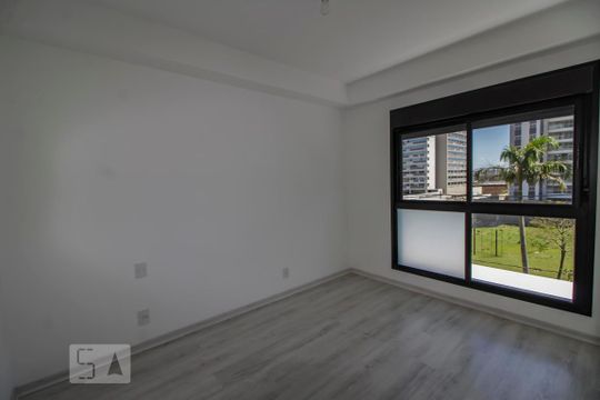 Dormitorio de apartamento para alugar com 1 quarto, 42m² em Jardim do Salso, Porto Alegre
