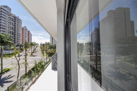 Vista Dormitorio de apartamento para alugar com 1 quarto, 42m² em Jardim do Salso, Porto Alegre