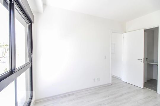 Dormitorio de apartamento para alugar com 1 quarto, 42m² em Jardim do Salso, Porto Alegre