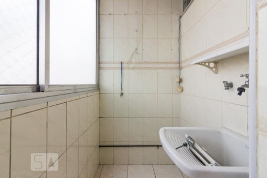 Área de Serviço de apartamento à venda com 2 quartos, 52m² em Parque Peruche, São Paulo