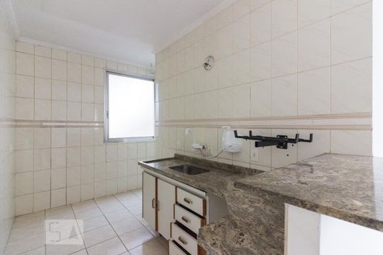 Cozinha de apartamento à venda com 2 quartos, 52m² em Parque Peruche, São Paulo