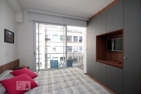 Studio de kitnet/studio para alugar com 1 quarto, 22m² em Centro, São Paulo
