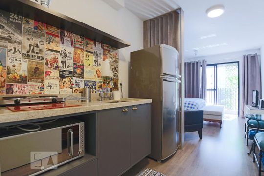 Studio de kitnet/studio à venda com 1 quarto, 30m² em Santa Efigênia, São Paulo
