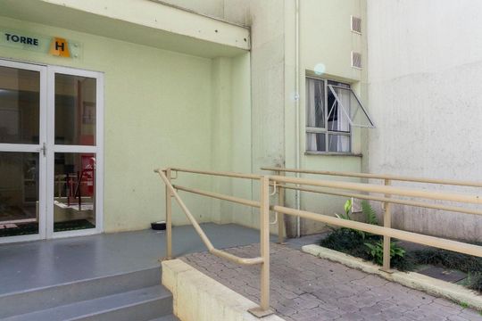Fachada do Bloco de apartamento à venda com 2 quartos, 61m² em Jardim Pedro José Nunes, São Paulo