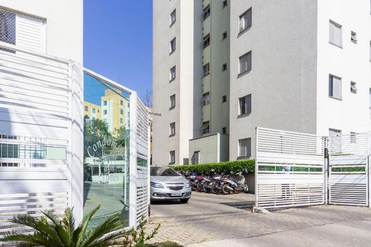 Fachada de apartamento à venda com 2 quartos, 61m² em Jardim Pedro José Nunes, São Paulo