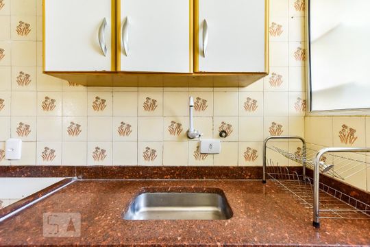 Cozinha de apartamento para alugar com 2 quartos, 45m² em Assunção, São Bernardo do Campo