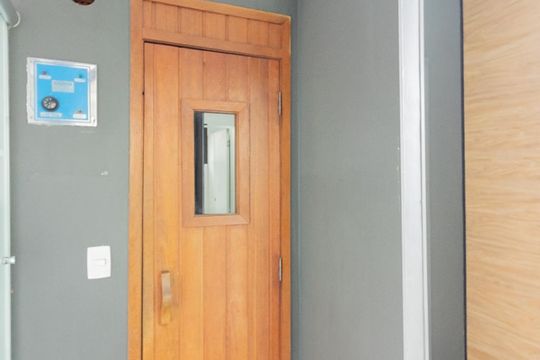 Área comum - Sauna de apartamento para alugar com 1 quarto, 45m² em Vila Nova Conceição, São Paulo