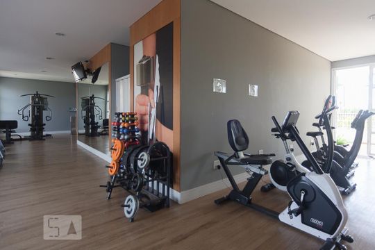 Dependências do condominio - academia de apartamento para alugar com 3 quartos, 174m² em Parque Prado, Campinas