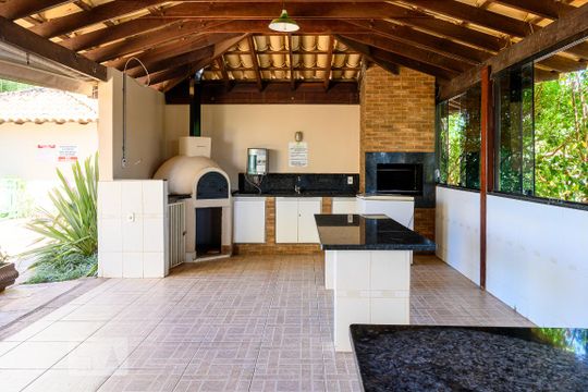 Churrasqueira de apartamento à venda com 3 quartos, 90m² em Samambaia Norte (samambaia), Brasília