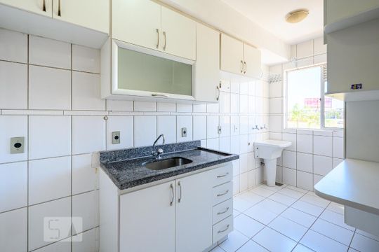 Cozinha de apartamento à venda com 3 quartos, 90m² em Samambaia Norte (samambaia), Brasília