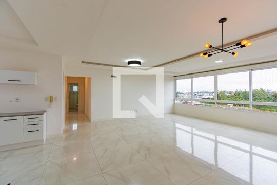 Sala de apartamento à venda com 3 quartos, 120m² em Marechal Rondon, Canoas