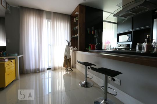 sala de apartamento à venda com 1 quarto, 51m² em Vila Andrade, São Paulo