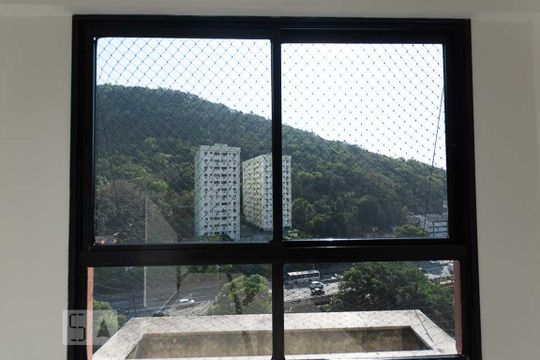Vista da Sala de apartamento para alugar com 2 quartos, 50m² em Rio Comprido, Rio de Janeiro