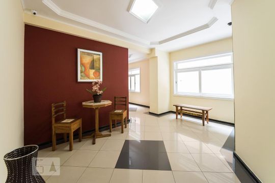 Hall de apartamento para alugar com 2 quartos, 90m² em Centro, São Bernardo do Campo