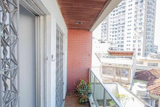Varanda da Sala de apartamento à venda com 2 quartos, 60m² em Maracanã, Rio de Janeiro