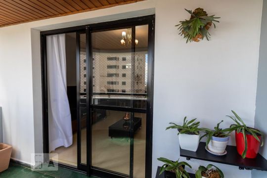 Varanda da Sala de apartamento à venda com 3 quartos, 103m² em Fazenda Morumbi, São Paulo