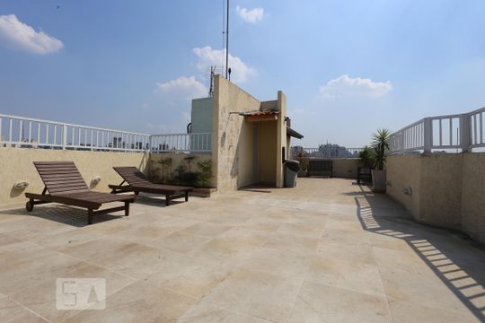 Solarium de apartamento para alugar com 1 quarto, 50m² em Bela Vista, São Paulo