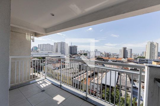 Varanda de apartamento à venda com 1 quarto, 46m² em Brás, São Paulo