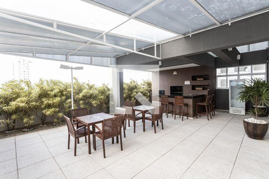 Área comum - Churrasqueira de apartamento à venda com 1 quarto, 46m² em Brás, São Paulo