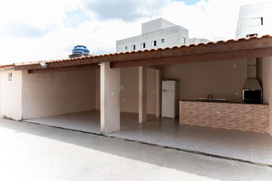 Área comum - Churrasqueira de apartamento à venda com 3 quartos, 57m² em Vila Santa Teresinha, São Paulo