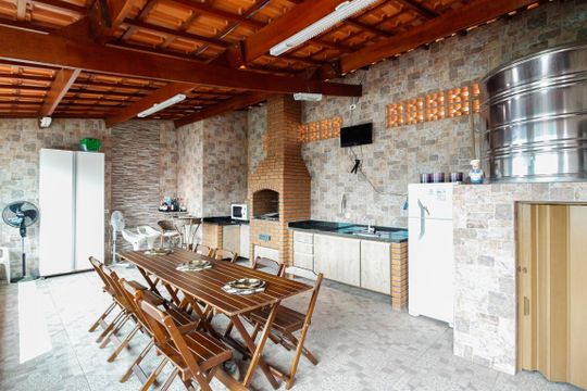 Churrasqueira  de casa à venda com 3 quartos, 120m² em Alto da Mooca, São Paulo