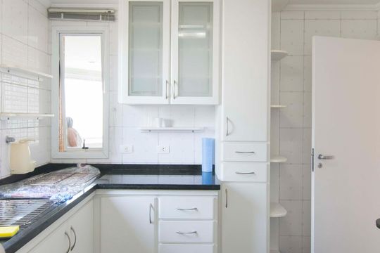 Cozinha de apartamento para alugar com 3 quartos, 140m² em Santana, São Paulo