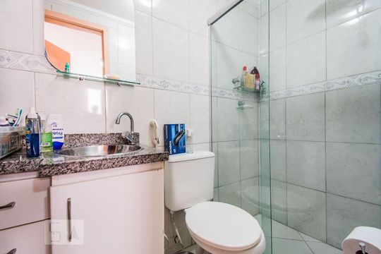 Banheiro da Suíte de apartamento à venda com 3 quartos, 84m² em São João Clímaco, São Paulo