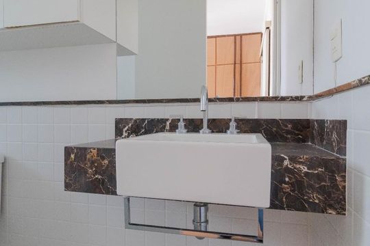 Banheiro da Suíte de apartamento à venda com 3 quartos, 170m² em Jardim Carlos Gomes, Campinas