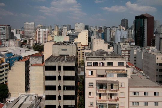 Vista de apartamento para alugar com 1 quarto, 60m² em Santa Cecília, São Paulo