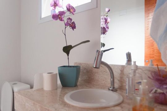 Lavabo de casa à venda com 4 quartos, 270m² em Jardim Magnólia, Campinas