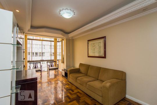 Sala de apartamento para alugar com 2 quartos, 176m² em Centro, Canoas