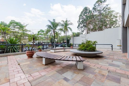 Área Comum - Jardim  de apartamento à venda com 3 quartos, 505m² em Jardim Flamboyant, Campinas