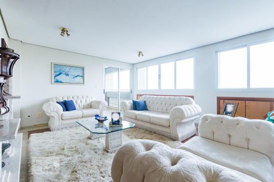Sala de Estar de apartamento para alugar com 3 quartos, 505m² em Jardim Flamboyant, Campinas