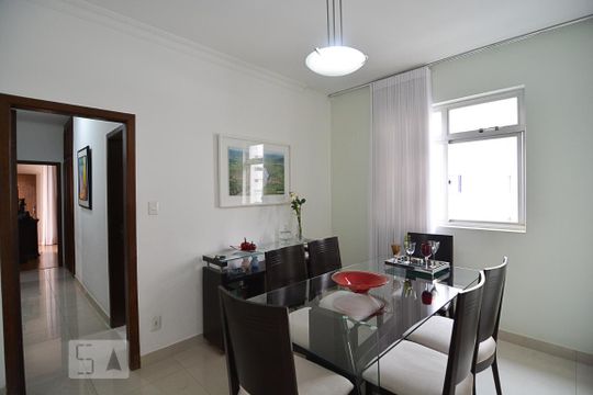 Sala 2 de apartamento para alugar com 3 quartos, 154m² em Buritis, Belo Horizonte
