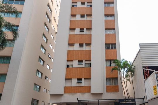 Fachada do Prédio de apartamento à venda com 2 quartos, 74m² em Cambuí, Campinas
